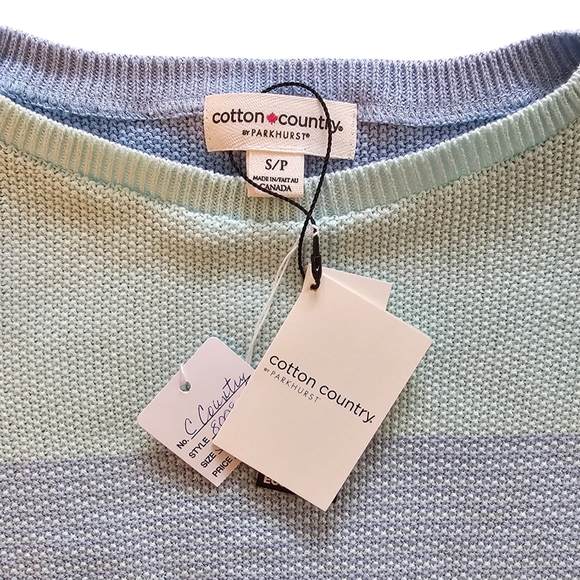 *NWT* Cotton Country by Parkhurst Sweater - Picture 4 of 6